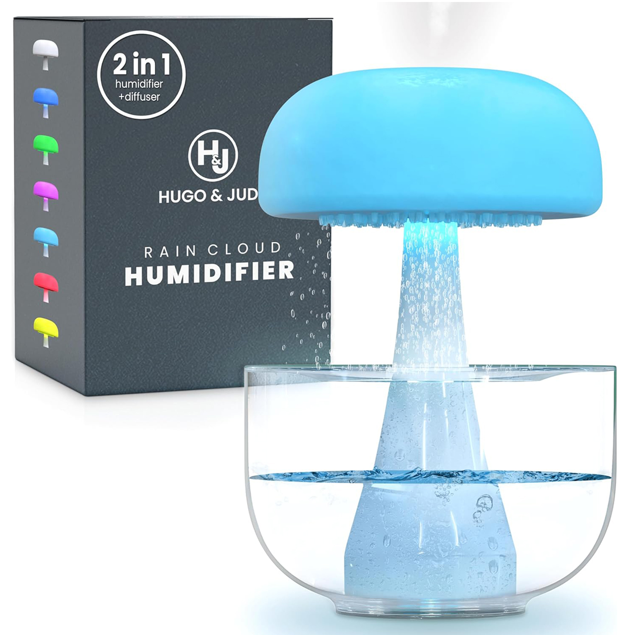 HUGO & JUDE Rain Cloud Humidifier - Oil Diffuser