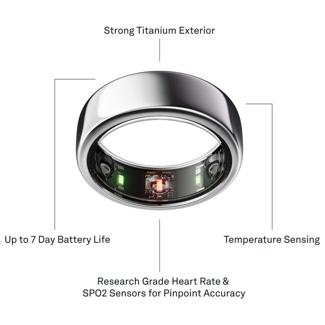 Oura Ring Gen3 Horizon - Smart Ring