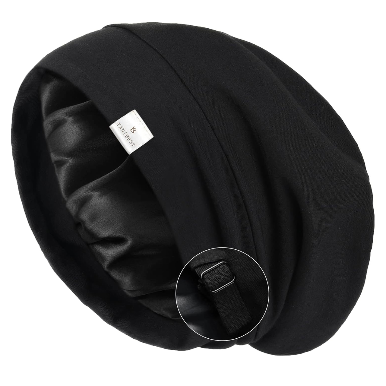 YANIBEST Silk Satin Bonnet Hair Wrap for Sleeping